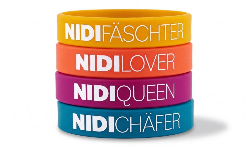 5443 Silikonarmbänder für Familien